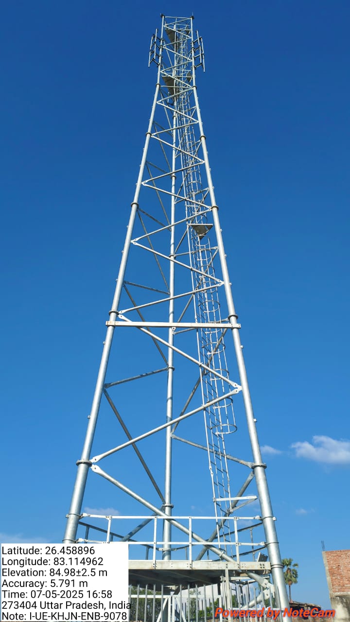Telecom Site – Tower and Equipment Installation